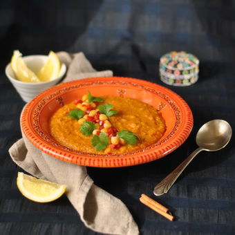 Harira - marocká cizrnová polévka