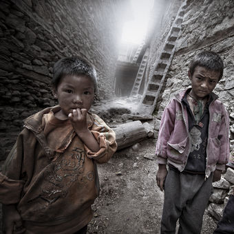 pravdivý status dětí z Himálaje