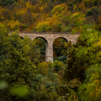 Most přes podzim