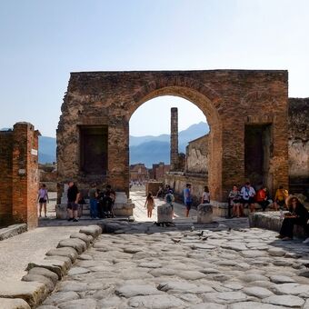 Siesta v Pompejích