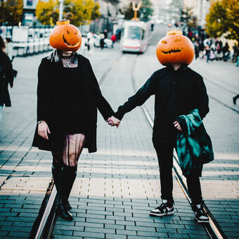 Halloween v Brně