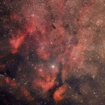 IC1318, NGC6888 (Sadr region) ver.II