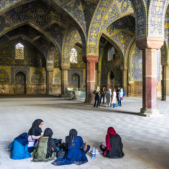 Šáhova mešita, Isfahán, Írán
