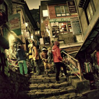 Nepál - Namche Bazaar