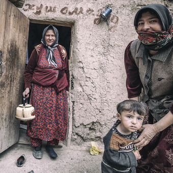 Tadžické ženy / osada Darachtysurch