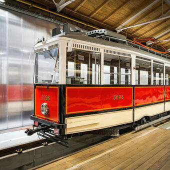 Stara tramvaj po renovaci, jeste jedna fotka