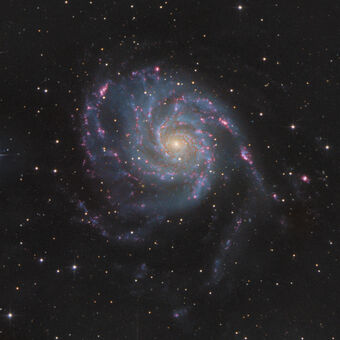 Galaxie Větrník (M101)