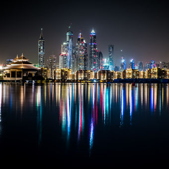 Večerní Dubai