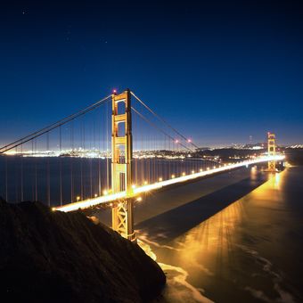 Další klišoidní fotka Golden Gate