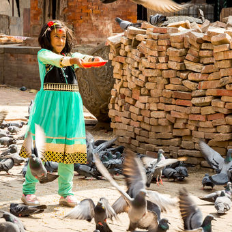 Nepálské děvče