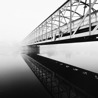 Železný most v mlze ...