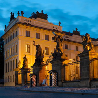 Průčelí Pražského hradu