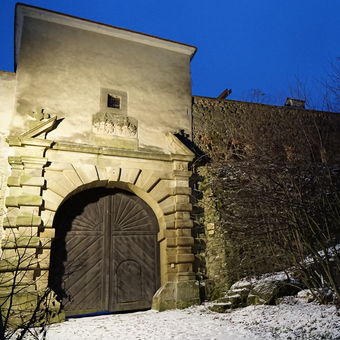 Buchlovská hradní brána.