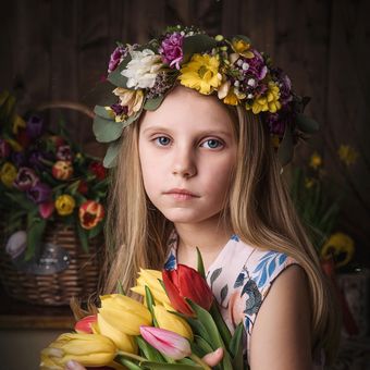 Květinová dívka