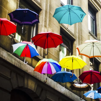 Ulice deštníků
