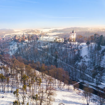 Zimní krajina zachycena dronem_2
