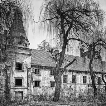 ruiny zámku Polsko