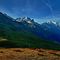 nerozlučná dvojice...Mont Blanc (4810m) a Aiguille Verte (4122m)