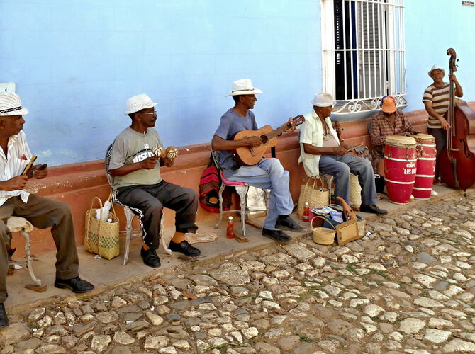 Kubánské rytmy v Trinidadu