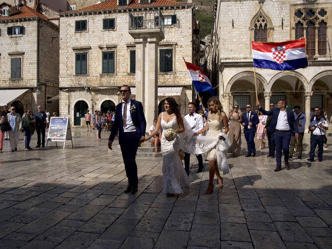 Svatba v Dubrovníku