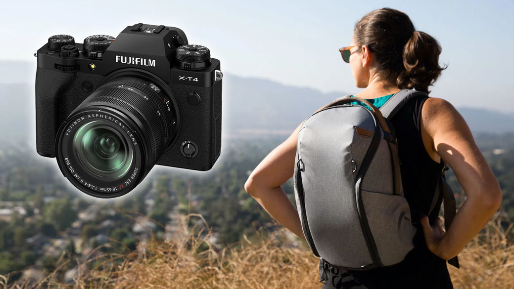 Kup si bezzrcadlovku Fujifilm X-T4 a dostaneš zdarma stylový batoh Peak Design v ceně 6 390 Kč
