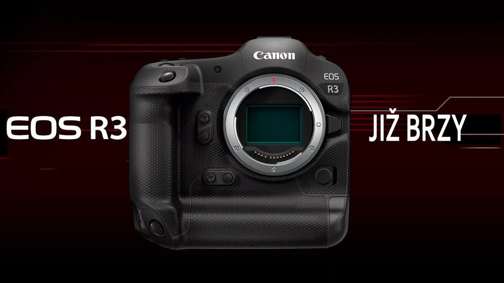 Canon představuje novou profi reportážní bezzrcadlovku EOS R3 a tři nové objektivy s pevným ohniskem