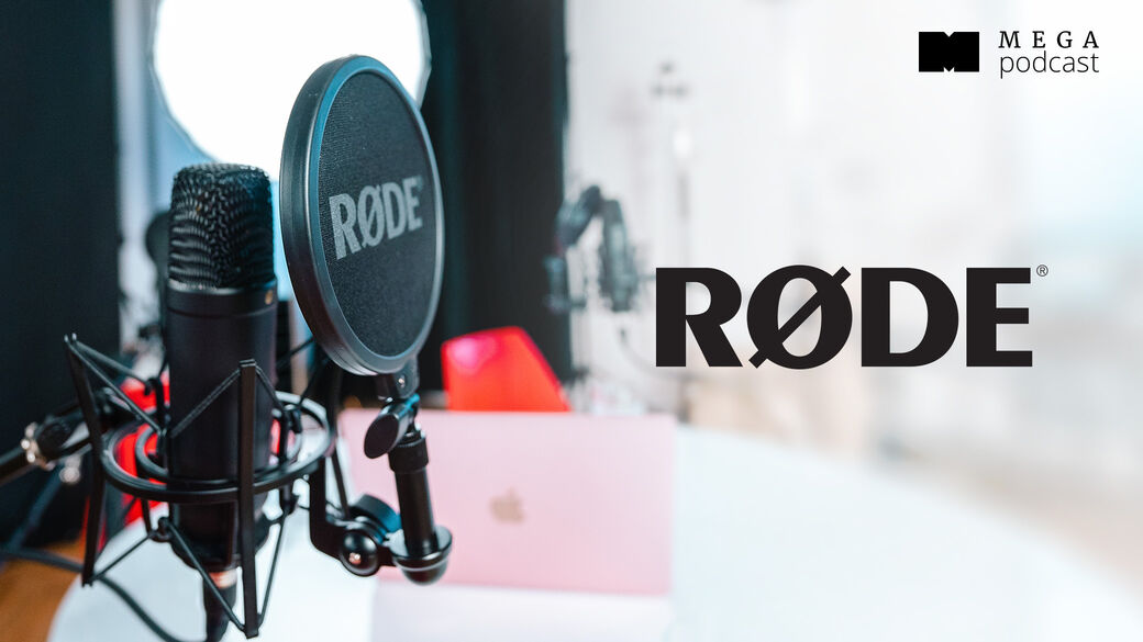 Mega Podcast nahráváme s technikou RODE