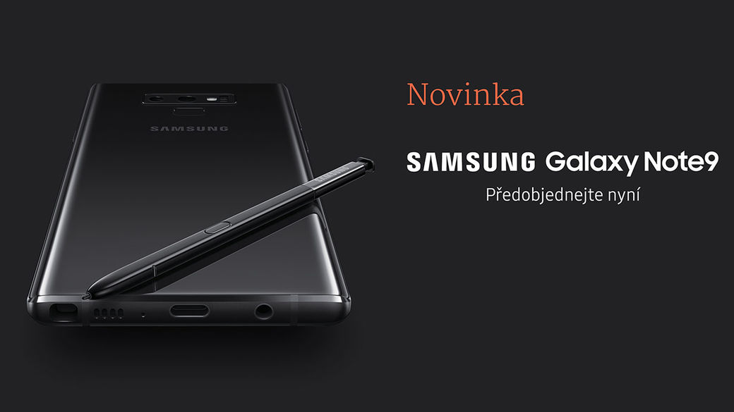 Samsung představil nový Samsung Galaxy Note9!