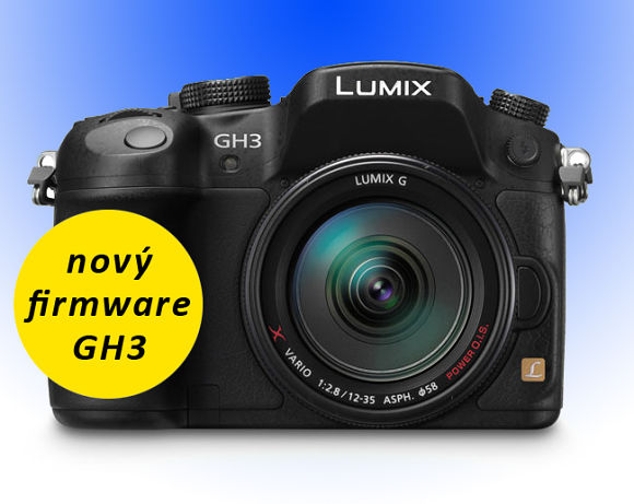 Nový firmware pro Panasonic Lumix GH3