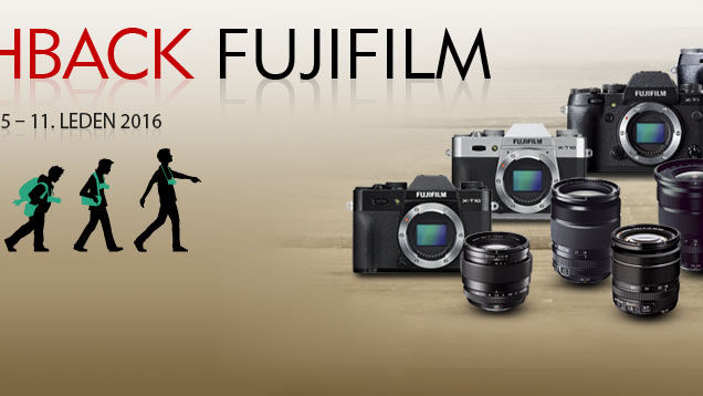 Začíná Cashback Fujifilm na fotoaparáty i objektivy