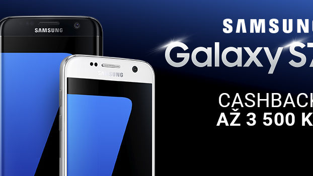 Ušetřete 3 500 Kč s Cashback na Samsung Galaxy S7 a S7 Edge