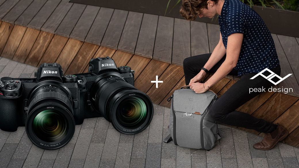 Rozdáváme batoh Peak Design ke všem fotoaparátům Nikon Z!