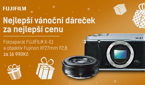 Objektiv zdarma k Fujifilm X-E1 a další dárky