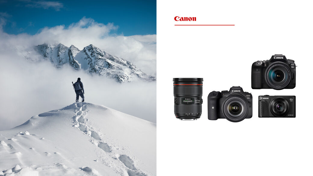 Je čas využít zimní cashback na nákup nové techniky Canon. Ušetříte až 11 700 Kč