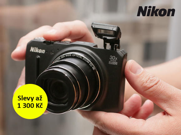 Kompakty Nikon se slevou až 1 300 Kč