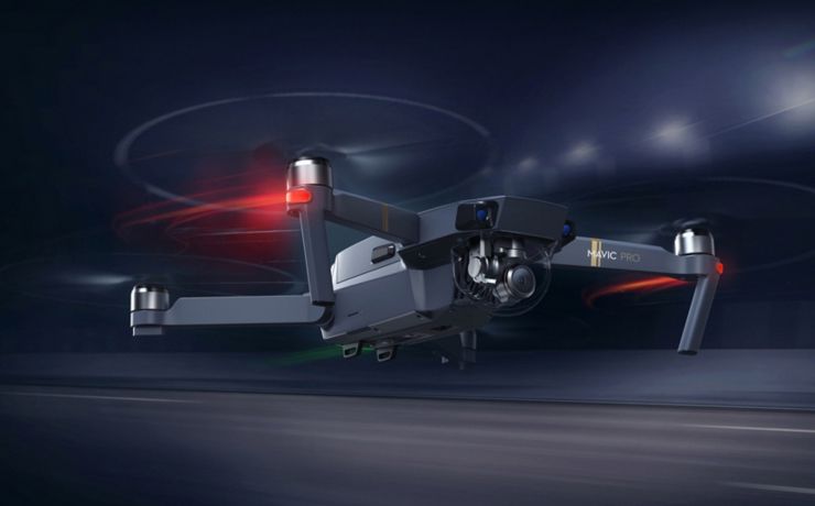 Malý a výkonný dron DJI Mavic Pro