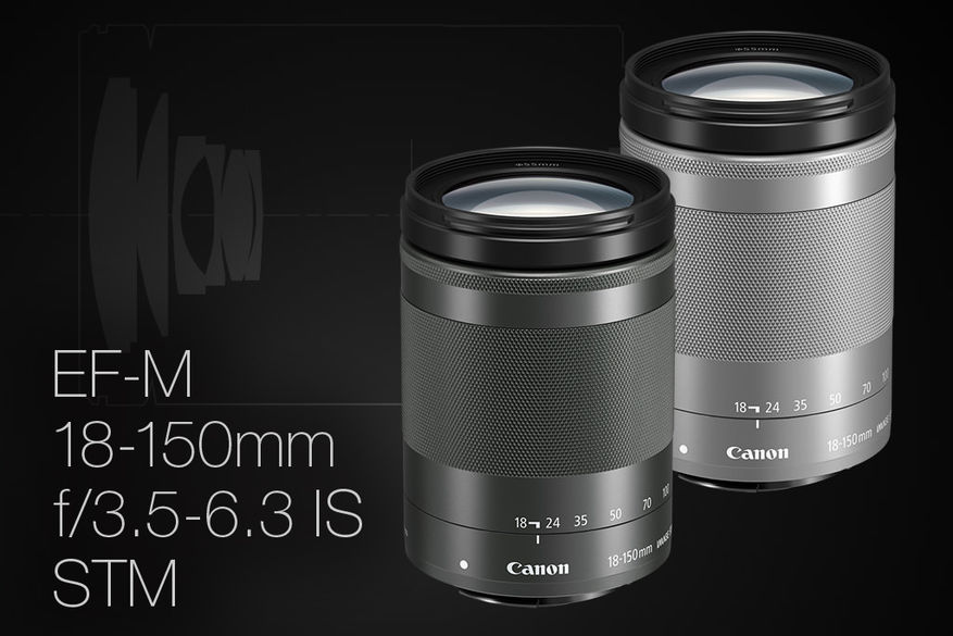 Univerzální objektiv Canon EF-M 18-150mm f/3,5-6,3 IS STM už máme skladem