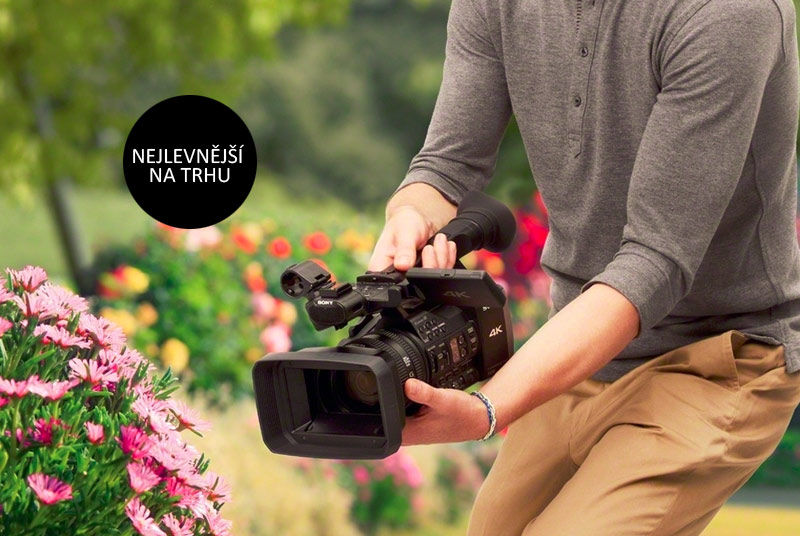 Profesionální 4K kamera Sony FDR-AX1E za výjimečnou cenu 109 990 Kč