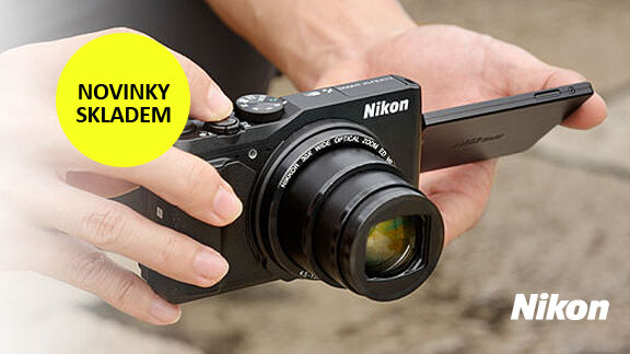Nové kompakty Nikon skladem, ke všem dostanete dárek zdarma