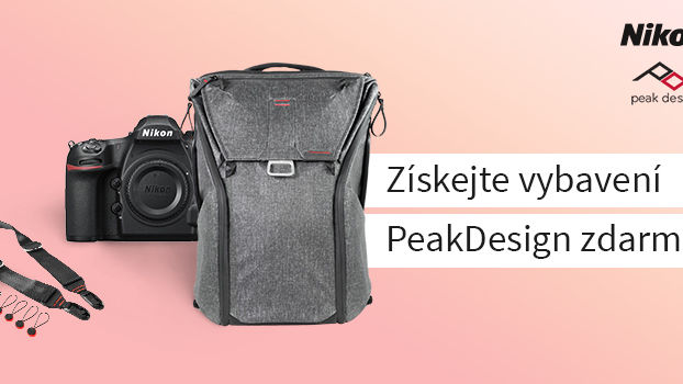 Využijte jedinečné akce k fotoaparátům Nikon a získejte dárky od značky Peak Design