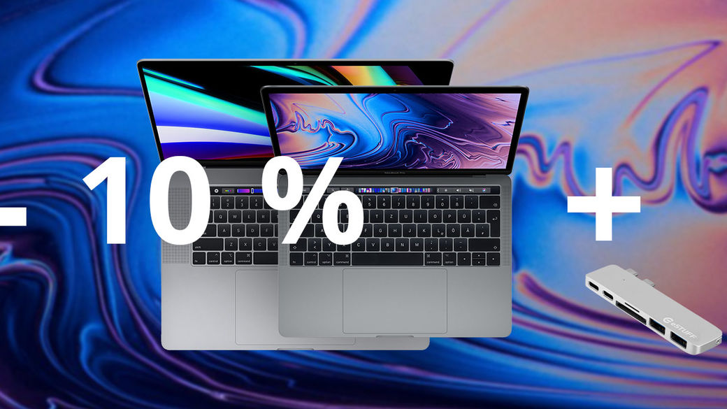 Apple MacBook se slevou 10 %? U nás ano!