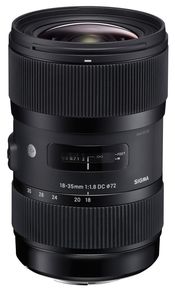 Sigma 18-35 mm f/1,8 DC HSM Art pro Canon