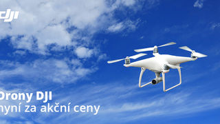 Drony DJI se slevou až 6 000 Kč
