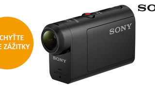 Zachyťte vaše zážitky outdoorovou kamerou  Sony HDR-AS50