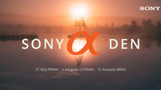 Podzimní Sony Alpha Dny se blíží