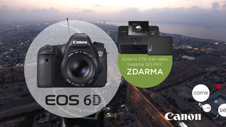 Kupte fotoaparát Canon EOS 6D a vyberte si hodnotný dárek.