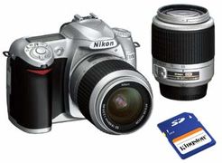 Výprodej Nikon D50 stříbrný