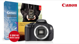 Canon EOS 600D až o 2 500 Kč levnější a navíc s Adobe Elements 11 zdarma