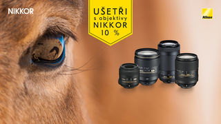 Nepropásněte 10% slevu na objektivy Nikon!