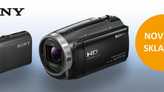 Naskladnili jsme nové videokamery Sony HDR-CX625 a CX450